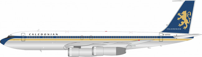 Caledonian Airways Boeing 707-399C (Inflight200 1:200)