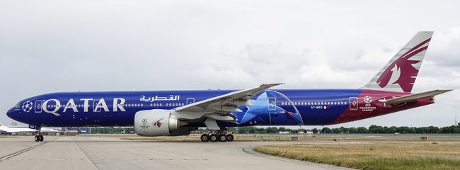 Qatar Airways Boeing 777-300ER (JC Wings 1:400)