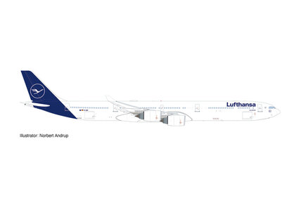 Lufthansa Airbus A340-600 (Herpa Wings 1:500)
