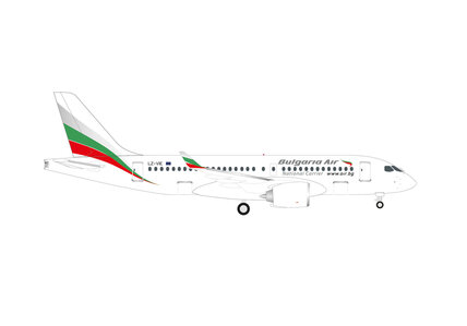 Air Bulgaria Airbus A220-100 (Herpa Wings 1:500)