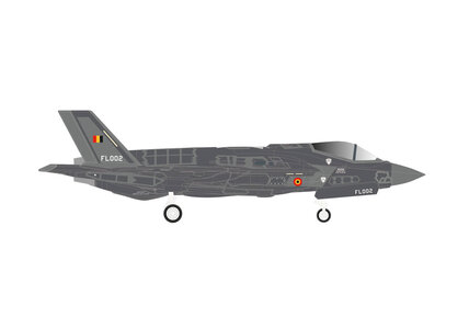 Belgian Air Component Lockheed Martin F-35A Lightning II (Herpa Wings 1:200)