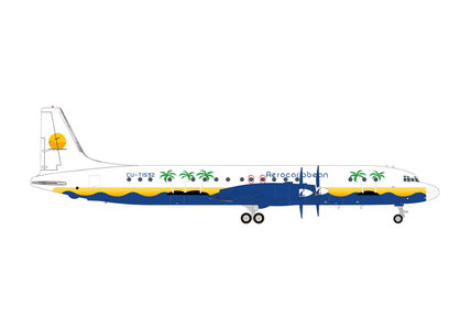 Aero Caribbean Ilyushin IL-18 (Herpa Wings 1:200)