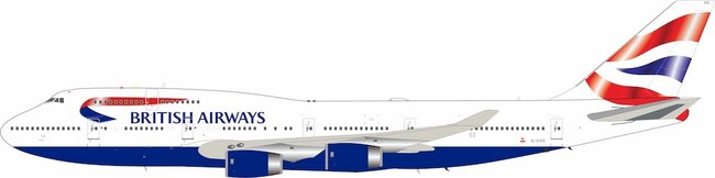 British Airways Boeing 747-436 (B Models 1:200)