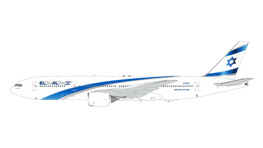 El Al Israel Airlines Boeing 777-200ER (GeminiJets 1:200)
