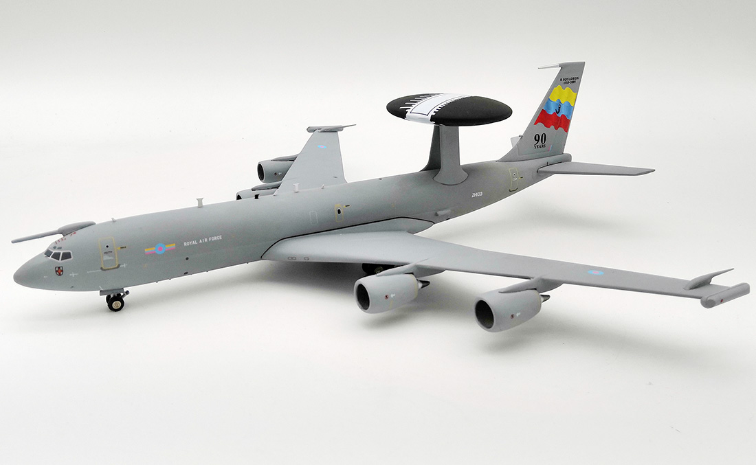 Scalemodelstore Com Inflight0 1 0 Ife Uk Air Force Boeing E 3d Sentry Aew1 707 300