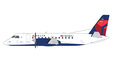 Delta Connection - Saab 340B (GeminiJets 1:200)