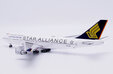 Singapore Airlines (Star Alliance) Boeing 747-400 (JC Wings 1:400)