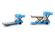 KLM (Schiphol Airport) - Container Loader (2 pcs.) (Herpa Wings 1:500)