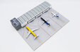  Airport Cargo Terminal Display Case with Apron (JC Wings 1:400)