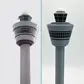 Amsterdam Airport Schiphol  Airport Tower (Premium Tower Designs 1:400)