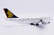 Singapore Airlines  (Star Alliance) Boeing 747-400 (JC Wings 1:400)