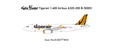 Tiger Air - Airbus A320-200 (Kylin Model 1:400)