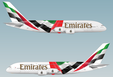 Emirates - Airbus A380 (PPC 1:200)