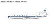 Varig - McDonnell Douglas MD-11 (Panda Models 1:400)
