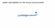 Xiamen Airlines - Boeing 737-700 (Panda Models 1:400)
