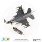 Ukraine Air Force F-16AM Fighting Falcon (JC Wings 1:72)