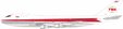 TWA Trans World Airlines - Boeing 747-131 (Inflight200 1:200)