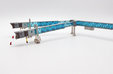  Air Passenger Bridge B747 (Blue) (JC Wings 1:200)