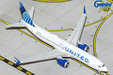 United Airlines - Boeing 737 MAX 8 (GeminiJets 1:400)