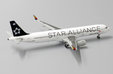 Asiana Airlines (Star Alliance) Airbus A321 (JC Wings 1:400)