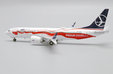 LOT Polish Airlines Boeing 737-8 MAX (JC Wings 1:400)