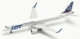 LOT Polish Airlines Embraer E195 (Herpa Wings 1:500)