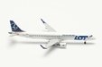 LOT Polish Airlines - Embraer E195 (Herpa Wings 1:500)