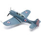 US Navy Douglas SBD-3 Dauntless (Militaria Diecast 1:72)