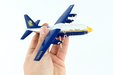 US Navy Blue Angels Lockheed C-130 Hercules (Postage Stamp 1:200)