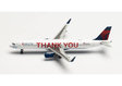 Delta Air Lines Airbus A321 (Herpa Wings 1:500)