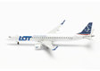 LOT Polish Airlines Embraer E195 (Herpa Wings 1:500)