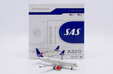 SAS Scandinavian Airlines Airbus A320 (JC Wings 1:400)