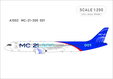 Yakovlev / UAC - Yakovlev MC-21-300 (Other (ODEWM) 1:200)