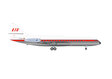 LTU - Sud Aviation Caravelle (Herpa Wings 1:500)